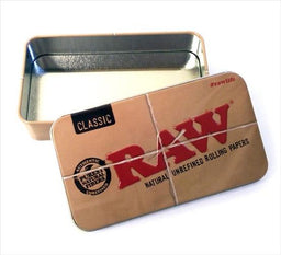 RAW METAL TIN BOX Smoker Accessories Wholesale Distributor in Montreal Quebec