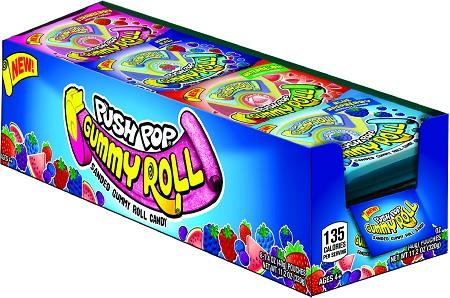 PUSH POP GUMMY ROLL Novelty Candy Convenience and Grocery Wholesale Distributor in Montreal Quebec