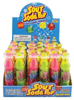 SODA POP SOUR CANDY POWDER Novelty Candy Convenience and Grocery Wholesale Distributor in Montreal Quebec