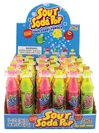 SODA POP SOUR CANDY POWDER Novelty Candy Convenience and Grocery Wholesale Distributor in Montreal Quebec