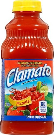 CLAMATO JUICE 32OZ PICANTE/SPICY Beverage Soda and Juice  Wholesale Distributor in Montreal Quebec