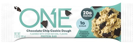 ONE PROTEIN BAR CHOCO. CHIP COOKIE DOUGH 60 g (Box of 12 Units)