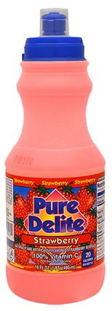 PURE DELITE STRAWBERRY DRINK Beverage Soda and Juice  Wholesale Distributor in Montreal Quebec