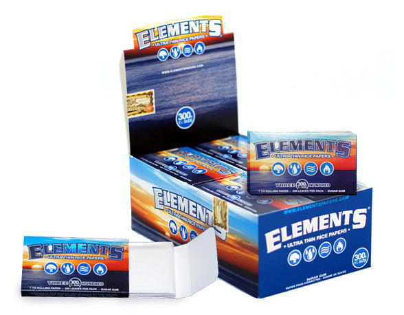 ELEMENTS PAPERS 1 1/4 (300PC) Smoker Accessories Wholesale Distributor in Montreal Quebec