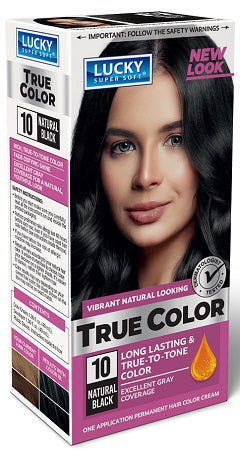 LUCKY HAIR COLOR WOMAN NAT. BLACK Convenience and Grocery Store Supplies Wholesale Distributor in Montreal Quebec