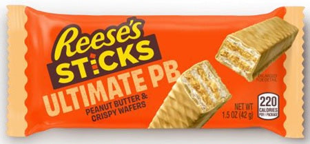 REESE'S STICKS ULTIMATE PEANUT BUTTER 43 g (Box of 20 Units)