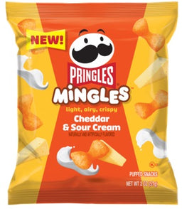 PRINGLES MINGLES CHED & SOUR CREAM Convenience and Grocery Snacks Wholesale Distributor in Montreal Quebec