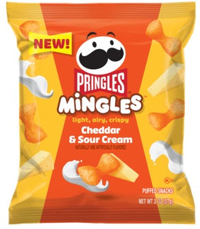 PRINGLES MINGLES CHED & SOUR CREAM Convenience and Grocery Snacks Wholesale Distributor in Montreal Quebec