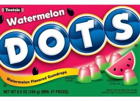 DOTS WATERMELON 6.5OZ BOX Candy Convenience and Grocery Wholesale Distributor in Montreal Quebec