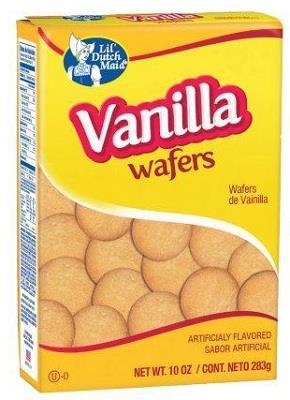 LIL DUTCH 10OZ VANILLA WAFERS BOX Convenience and Grocery Snacks Wholesale Distributor in Montreal Quebec