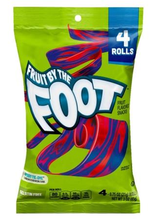 FRUIT BY THE FOOT *PEG* BERRY Convenience and Grocery Snacks Wholesale Distributor in Montreal Quebec