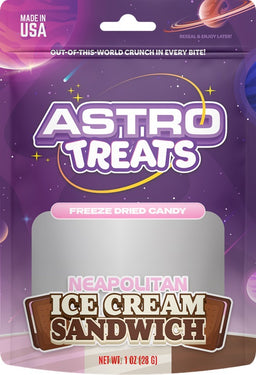 ASTRO TREATS NEAPOLITAN ICE CREAM Candy Convenience and Grocery Wholesale Distributor in Montreal Quebec