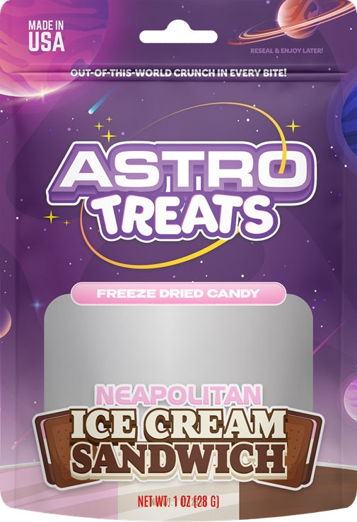 ASTRO TREATS NEAPOLITAN ICE CREAM Candy Convenience and Grocery Wholesale Distributor in Montreal Quebec