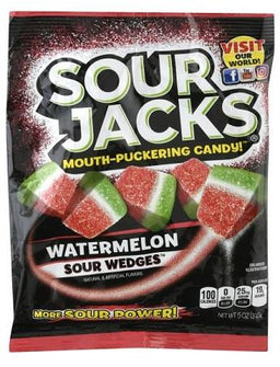 SOUR JACKS PEG WATERMELON 5OZ Candy Convenience and Grocery Wholesale Distributor in Montreal Quebec