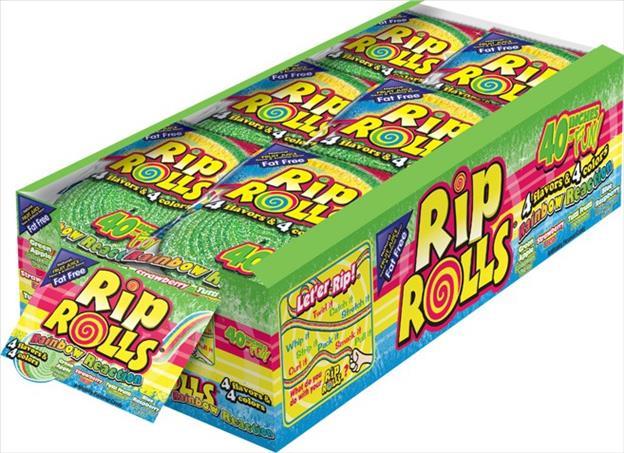 RIP ROLLS RAINBOW REACTION Candy Convenience and Grocery Wholesale Distributor in Montreal Quebec