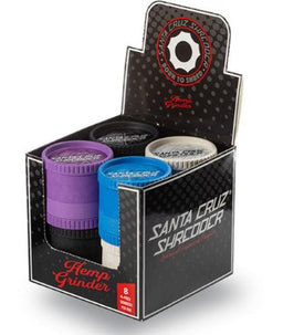 SANTA CRUZ SHREDDER 4PC HEMP 8CT Smoker Accessories Wholesale Distributor in Montreal Quebec