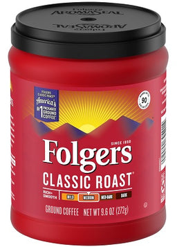 FOLGERS COFFEE CLAS  9.6OZ Beverage Soda and Juice  Wholesale Distributor in Montreal Quebec