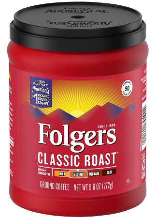FOLGERS COFFEE CLAS  9.6OZ Beverage Soda and Juice  Wholesale Distributor in Montreal Quebec