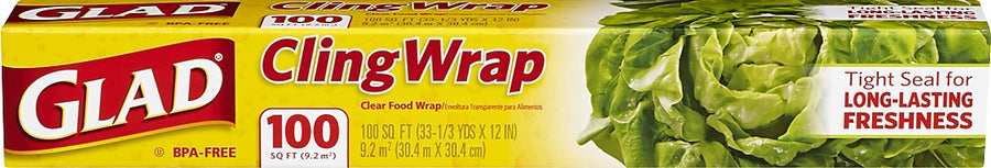 GLAD CLING WRAP 100FT Household Products Wholesale Distributor in Montreal Quebec
