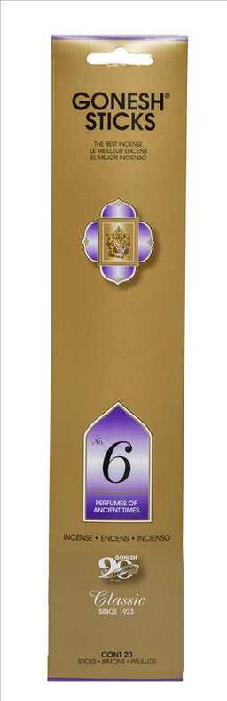 INCENSE  GONESH #6 Cleaning Supplies Wholesale Distributor in Montreal Quebec