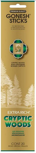 INCENSE  GONESH CRYPTIC WOODS Cleaning Supplies Wholesale Distributor in Montreal Quebec