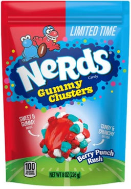 NERDS GUMMY CLUSTER BERRY PUNCH RUSH 6/8OZ Convenience and Grocery Store Supplies Wholesale Distributor in Montreal Quebec