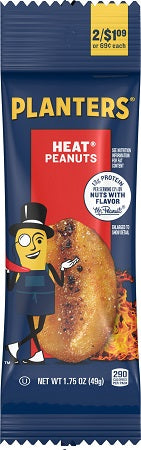 PLANTERS PEANUTS HEAT TUBE .2/$1.09 Convenience and Grocery Snacks Wholesale Distributor in Montreal Quebec