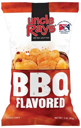 UNCLE RAY'S 3OZ BBQ CHIP Convenience and Grocery Snacks Wholesale Distributor in Montreal Quebec
