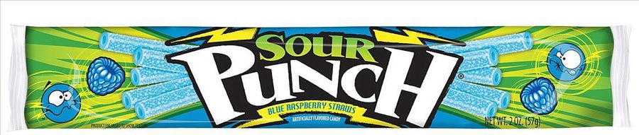 SOUR PUNCH BLUE RASPBERRY Candy Convenience and Grocery Wholesale Distributor in Montreal Quebec