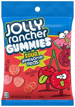 JOL.RANCH.PEG GUMMIES SOUR AWESOME REDS Candy Convenience and Grocery Wholesale Distributor in Montreal Quebec