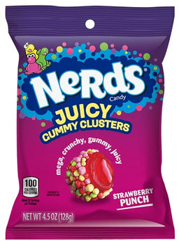NERDS JUICY GUMMY CLUSTER STRAW 4.5OZ Candy Convenience and Grocery Wholesale Distributor in Montreal Quebec