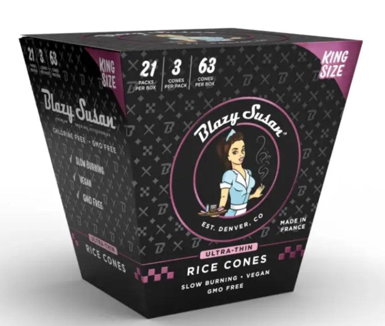 BLAZY SUSAN ULTRA THIN KING SIZE 3PK Smoker Accessories Wholesale Distributor in Montreal Quebec