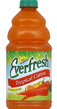EVERFRESH TROPICAL CARROT JUICE Beverage Soda and Juice  Wholesale Distributor in Montreal Quebec