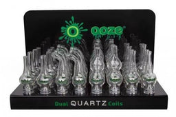 OOZE GLASS GLOBE DUAL QUARTZ COILS Smoker Accessories Wholesale Distributor in Montreal Quebec