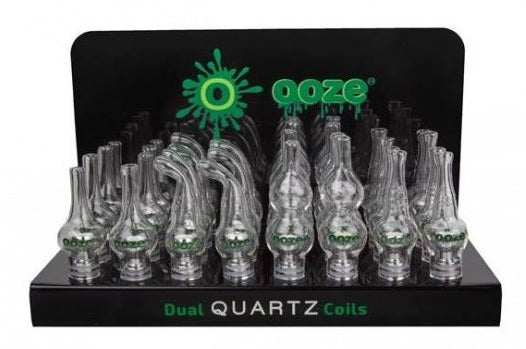 OOZE GLASS GLOBE DUAL QUARTZ COILS Smoker Accessories Wholesale Distributor in Montreal Quebec