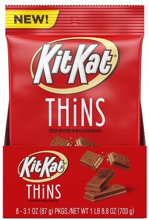 KIT KAT THINS  3.1OZ Chocolate Convenience and Grocery Wholesale Distributor in Montreal Quebec