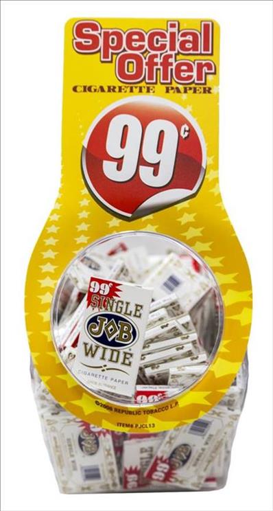 JOB PAPER  WIDE  *.99 JAR Smoker Accessories Wholesale Distributor in Montreal Quebec