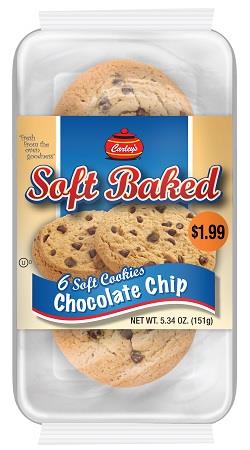 CARLEY'S 1.99 SOFT CHOCOLATE CHIP Convenience and Grocery Snacks Wholesale Distributor in Montreal Quebec