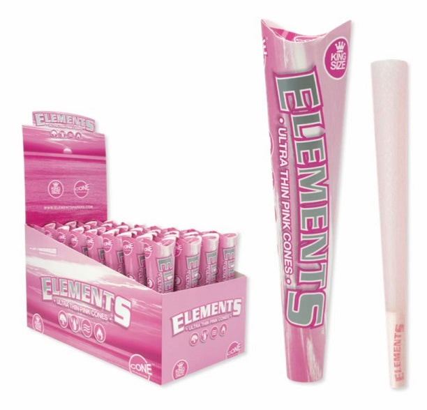 ELEMENTS PINK CONES KING SIZE Smoker Accessories Wholesale Distributor in Montreal Quebec
