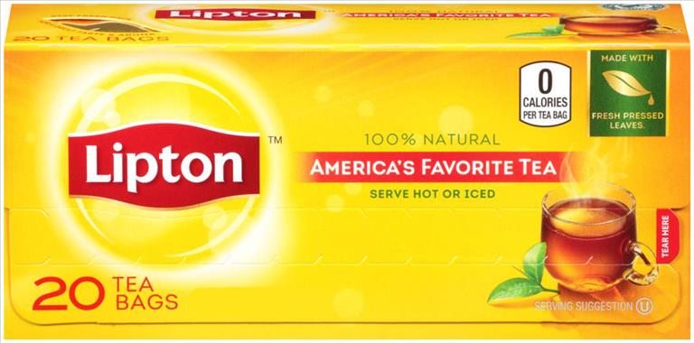 LIPTON TEA BAGS (20CT) Beverage Soda and Juice  Wholesale Distributor in Montreal Quebec
