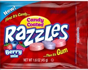 RAZZLES BERRY MIX CANDY/GUM Candy Convenience and Grocery Wholesale Distributor in Montreal Quebec