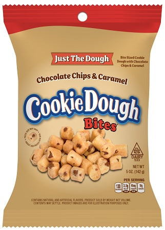 JUST THE DOUGH 5OZ CHOC&CARAMEL PEG Convenience and Grocery Snacks Wholesale Distributor in Montreal Quebec