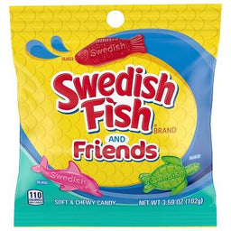 SWEDISH FISH & FRIENDS 3.59OZ PEG Candy Convenience and Grocery Wholesale Distributor in Montreal Quebec