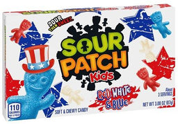 SOUR PATCH KIDS RED WHITE & BLUE BOX Candy Convenience and Grocery Wholesale Distributor in Montreal Quebec