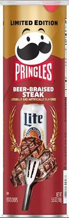 PRINGLES LG.MILLER BEER-BRAISED STEAK 156 g (Box of 14 Units)