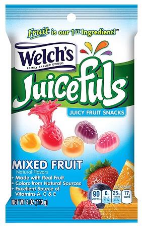 WELCHS (4OZ) JUICEFULS MIXED FRUIT Convenience and Grocery Snacks Wholesale Distributor in Montreal Quebec