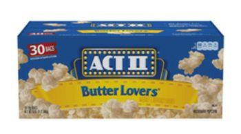 ACT 2 POPCORN BUTTER LOVERS Convenience and Grocery Snacks Wholesale Distributor in Montreal Quebec