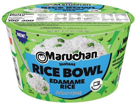 MARUCHAN RICE BOWL EDAMAME Convenience and Grocery Store Supplies Wholesale Distributor in Montreal Quebec