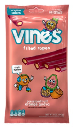 VINES FILLED ROPES PASSIONFRUIT ORANGE GUAVA Candy Convenience and Grocery Wholesale Distributor in Montreal Quebec