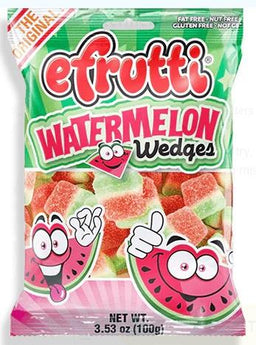 E.FRUTTI  WATERMELON WEDGES PEG Candy Convenience and Grocery Wholesale Distributor in Montreal Quebec